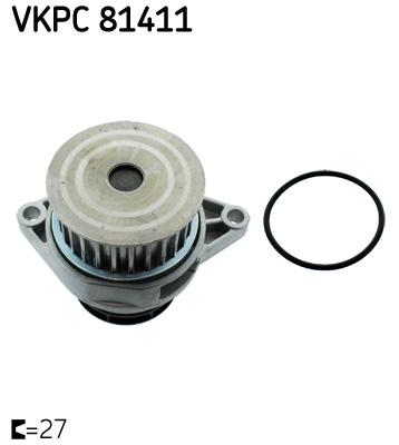 SKF Vízpumpa VKPC81411_SKF